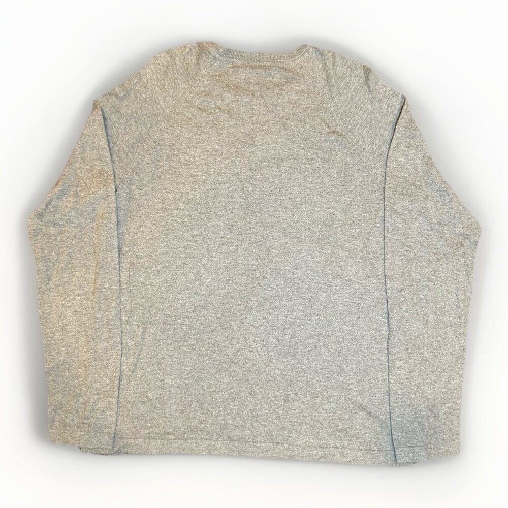 Eddie Bauer Cashmere Blend Sweater Men's Size Large Grey Lightweight Casual Soft - Picture 7 of 8